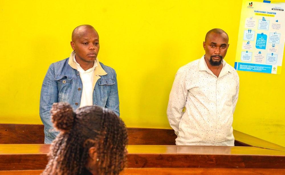 Naftary David Njama Gatuota, Joseph Kuru Waweru are accused of having taken part in the setting on fire of the Kikuyu NG-CDF offices.