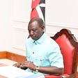 President William Ruto during a meeting at State House, Nairobi