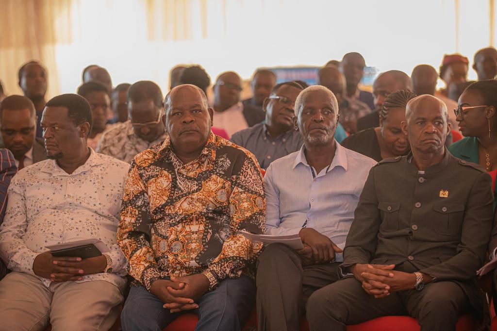 MPs during the joint National Executive Retreat and Parliamentary Group consultative meeting held in Naivasha, Nakuru county,