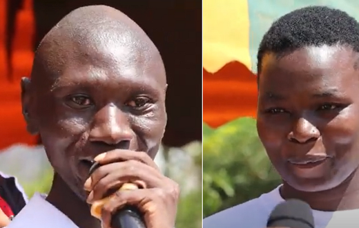 Stevo Simple Boy and his wife Grace Atieno