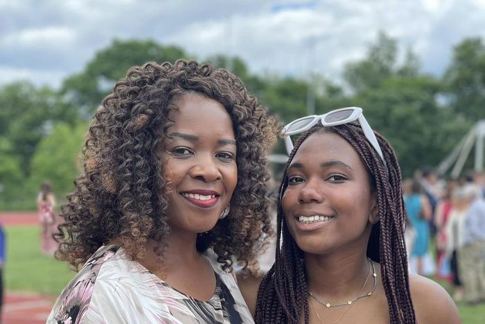 Gospel singer Gloria Muliro, with her step-daughter Kayla
