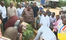 Retired President Uhuru Kenyatta in Mwingi on Sunday, November 19, 2023