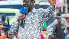 File image of Azimio la Umoja leader, Raila Odinga