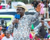 File image of Azimio la Umoja leader, Raila Odinga