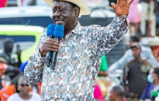 File image of Azimio la Umoja leader, Raila Odinga