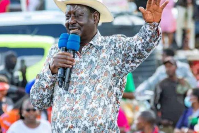 File image of Azimio la Umoja leader, Raila Odinga