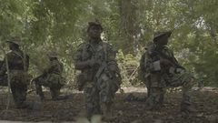 Members of KDF's first-ever Kenyan Marine Commando Unit (KMCU) during training.