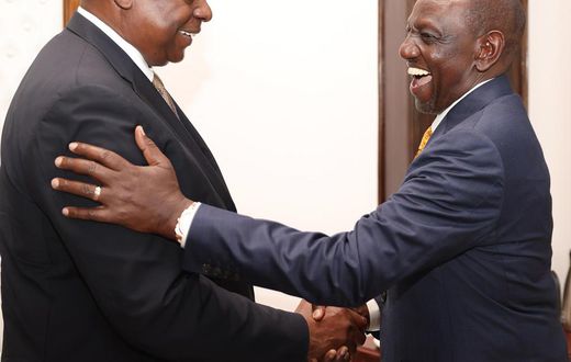 President William Ruto hosted United States Defence Secretary Lloyd J. Austin III at State House, Nairobi on September 26, 2023