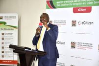 Immigration and Citizen Services addressing representatives of ministries, corporations, departments and agencies (MCDAs) at Mlolongo, Machakos County on November 7, 2023