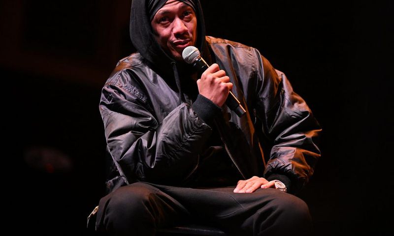 Nick Cannon speaks onstage during the Future Superstar tour.Paras Griffin / Getty Images