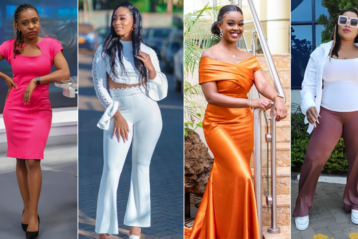 Mashrima Kapombe, Diana Marua, Azziad Nasenya and Mwende Macharia