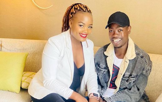Rachael Otuoma & her husband Ezekiel Otuoma ( Instagram )
