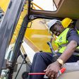 President William Ruto takes charge of a grader during the groundbreaking ceremony for affordable housing project in Thika town on Wednesday, August 9, 2023