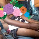 Photo of woman who was stripped naked in matatu