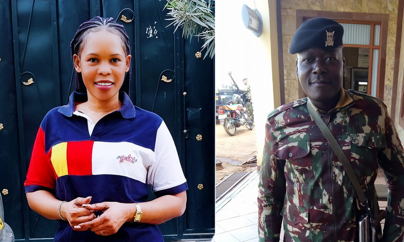 The late Sheila Wegesha and her ex-husband Samwel Odoyo