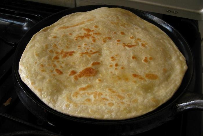 Preparing Chapati