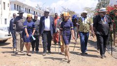 Prime Cabinet Secretary Musalia Mudavadi at her daughter's Kuara Itara traditional wedding