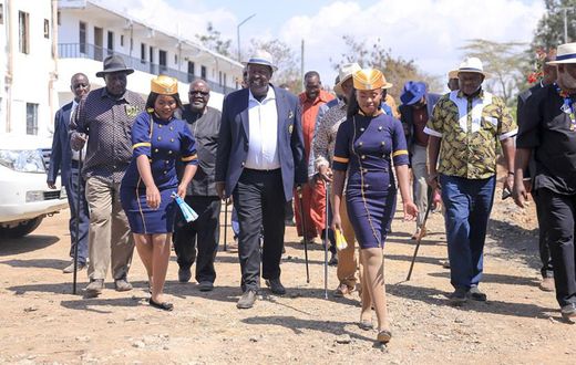 Prime Cabinet Secretary Musalia Mudavadi at her daughter's Kuara Itara traditional wedding