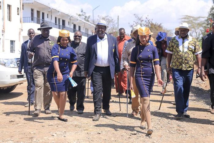 Prime Cabinet Secretary Musalia Mudavadi at her daughter's Kuara Itara traditional wedding