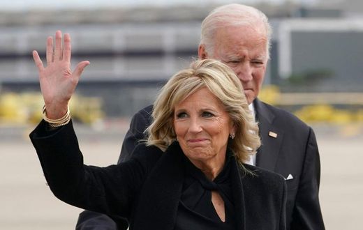 US President Joe Biden and First Lady Jill Biden