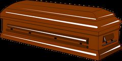 An image of a coffin