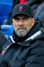 Jurgen Klopp of Liverpool looks on during the Premier League match between Brighton & Hove Albion and Liverpool FC at American Express Community Stadium on January 14, 2023.