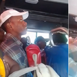 Angry passengers nearly eject a mna off a matatu