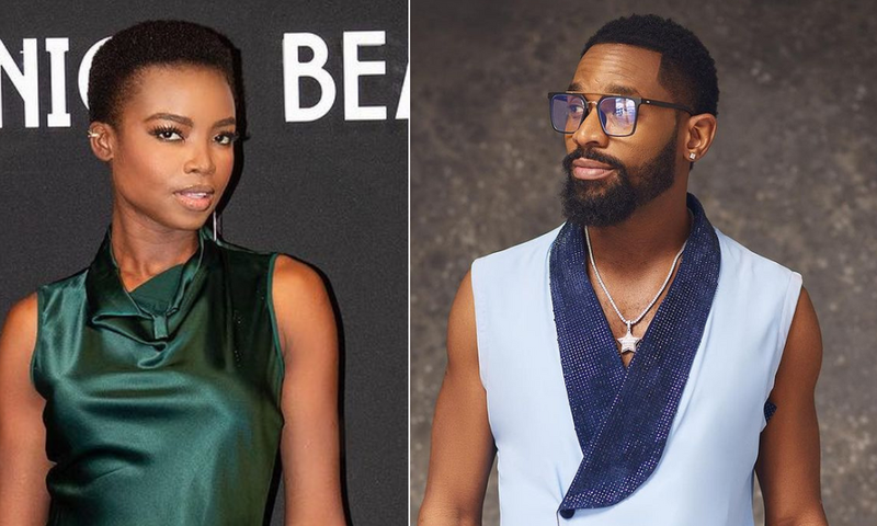 From Left: Angolan supermodel and fashion icon Maria Borges and Nigerian music legend D’Banj