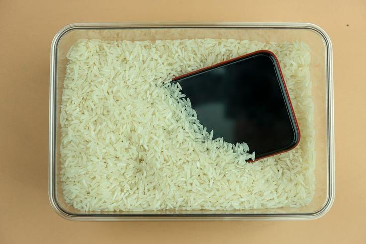 Apple says putting your wet iPhone in rice can actually do more damage to the device.dontree_m/Getty Images