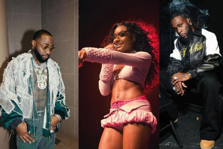 Davido, Burna Boy, Ayra Starr & Asake among 2024 Grammy Awards nominees