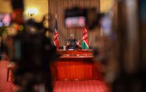 President William Ruto during a media interview at State House, Nairobi