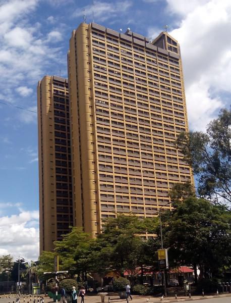 A photo of Nyayo House in Nairobi