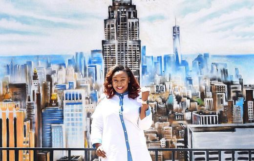 Betty Kyallo poses for a photo