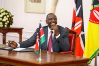 President William Ruto chairs a meeting at State House in February 2023
