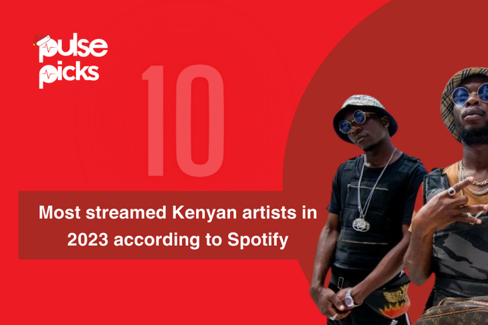 Top 10 most streamed Kenyan artists in 2023 according to Spotify