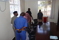 Police at Nyali MP Mohammed Ali's office