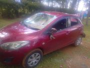 A Mazda Demio that Odhiambo B. Otieno gifted his father