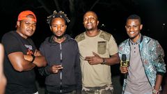 Bunny Asila, Magix Enga, Willy Tuva and Presenter Kai