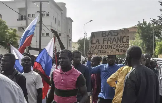 Russian flags spotted in Niger [Guardian]