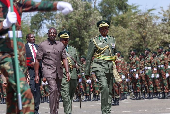 President William Ruto presides over pass-out parade of over 2000 Forest Officers in Gilgil