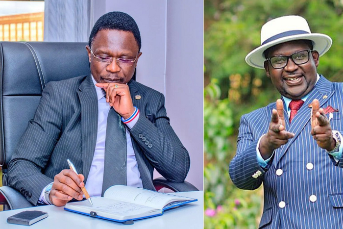 Ababu Namwamba and Daniel Ndambuki 'Churchil'