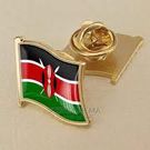 A Kenyan flag brooche