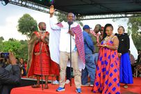 Photos from Stephen Letoo's homecoming party in Narok County