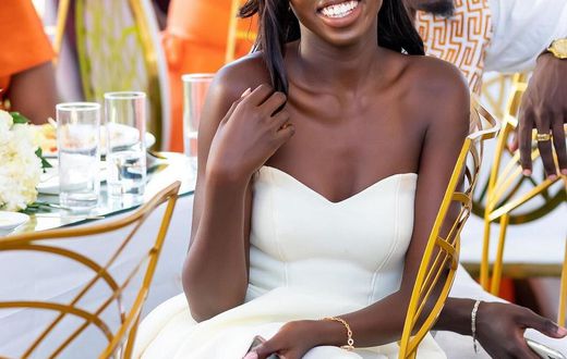 Rue Baby attending Akothee's wedding at Windsor Hotel on April 10, 2023