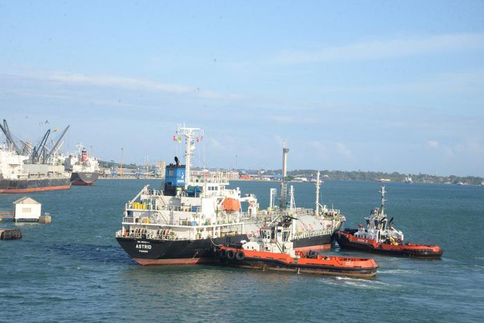 Kipevu Oil terminal in Mombasa
