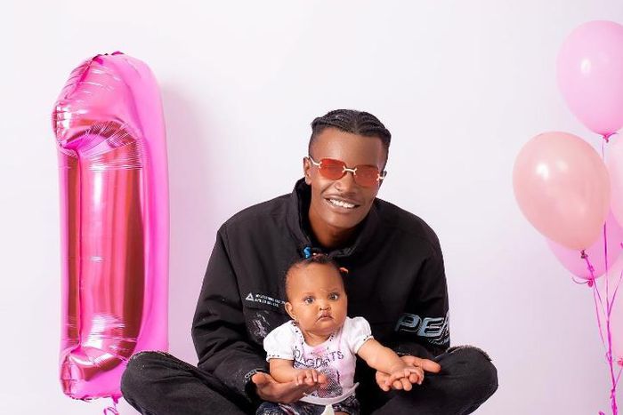 Tyler Mbaya aka Baha over the moon as he celebrates birthday with daughter Astra