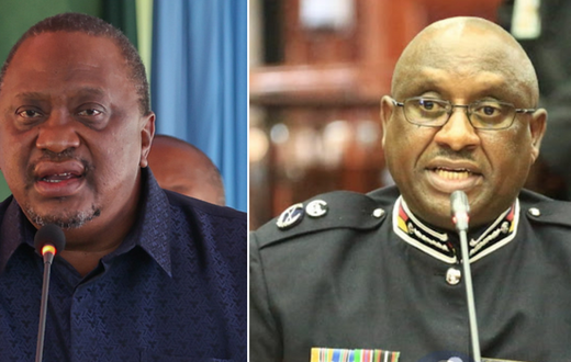 Police IG Japheth Koome explains why he recalled Uhuru Kenyatta's escort commander