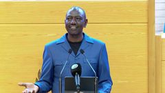 President Ruto during his recent visit to Djibouti.