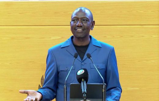 President Ruto during his recent visit to Djibouti.