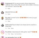 Kenyans contribute to the challenge by describing their exes as food